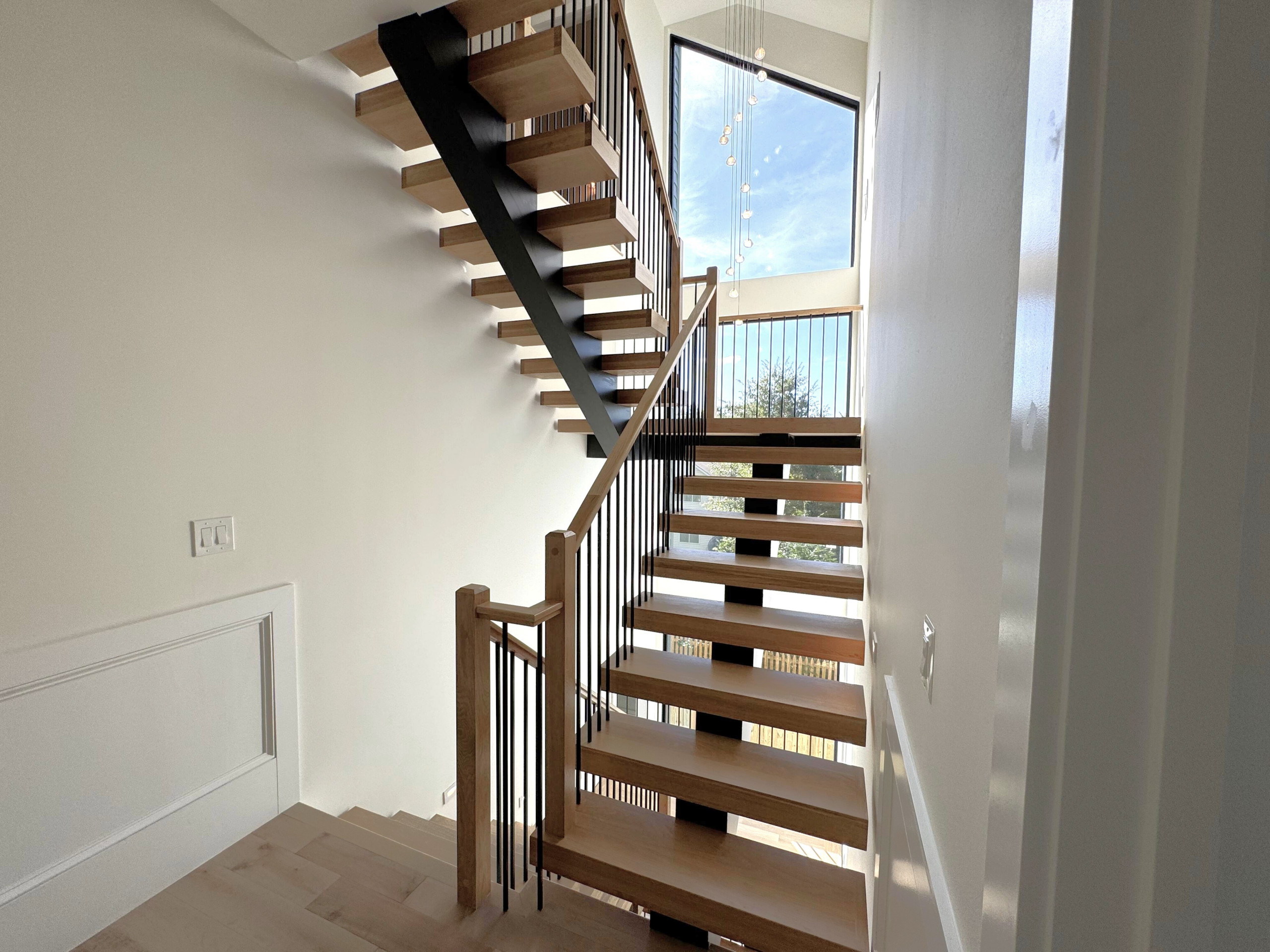 139_Four-Story Modern Staircase, Arlington, VA 22207