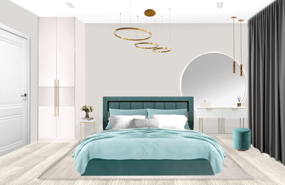 3 д коллаж спальни