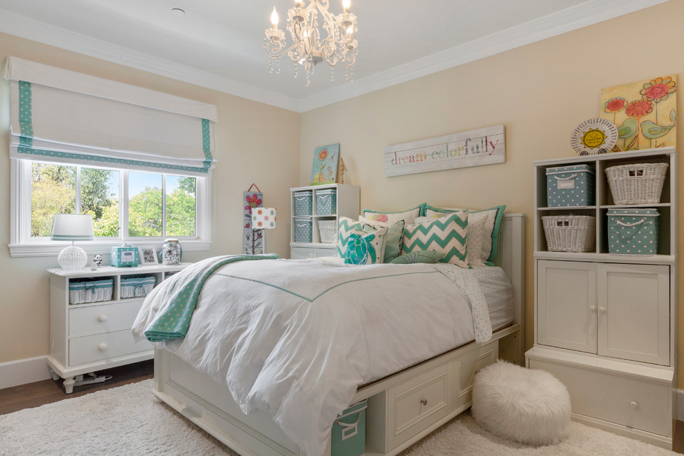 Photo of a beach style kids' room in Orange County.