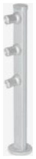 Jesco Lighting SD105CC152550-S Mizar - 15 Inch 5.4W LED Vertical Pole