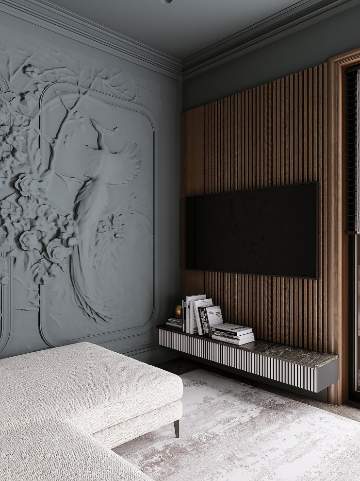 Дизайн кухни-гостиной в частном доме