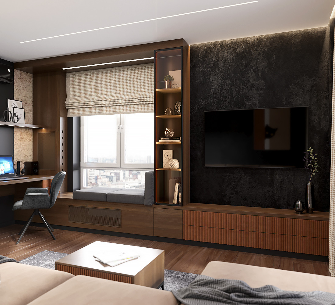 Уютный черный