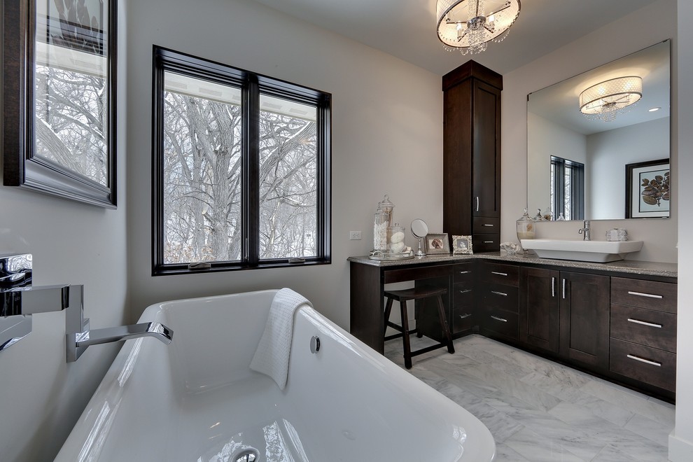 Edina New Construction Bathroom Minneapolis by Highmark Builders