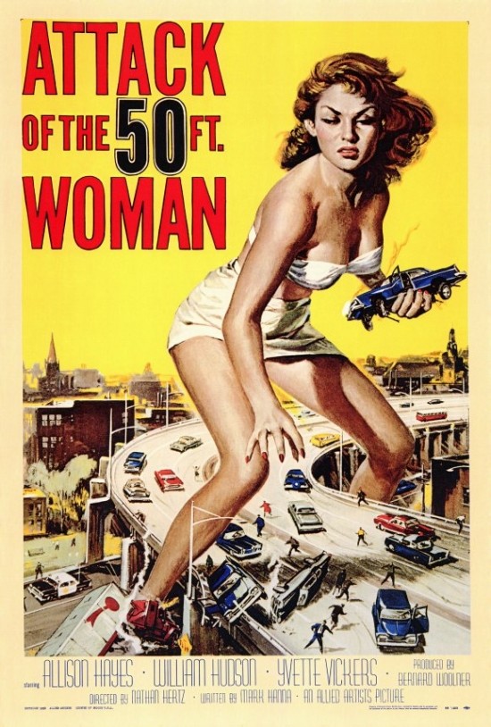 Attack Of The 50 Foot Woman Print