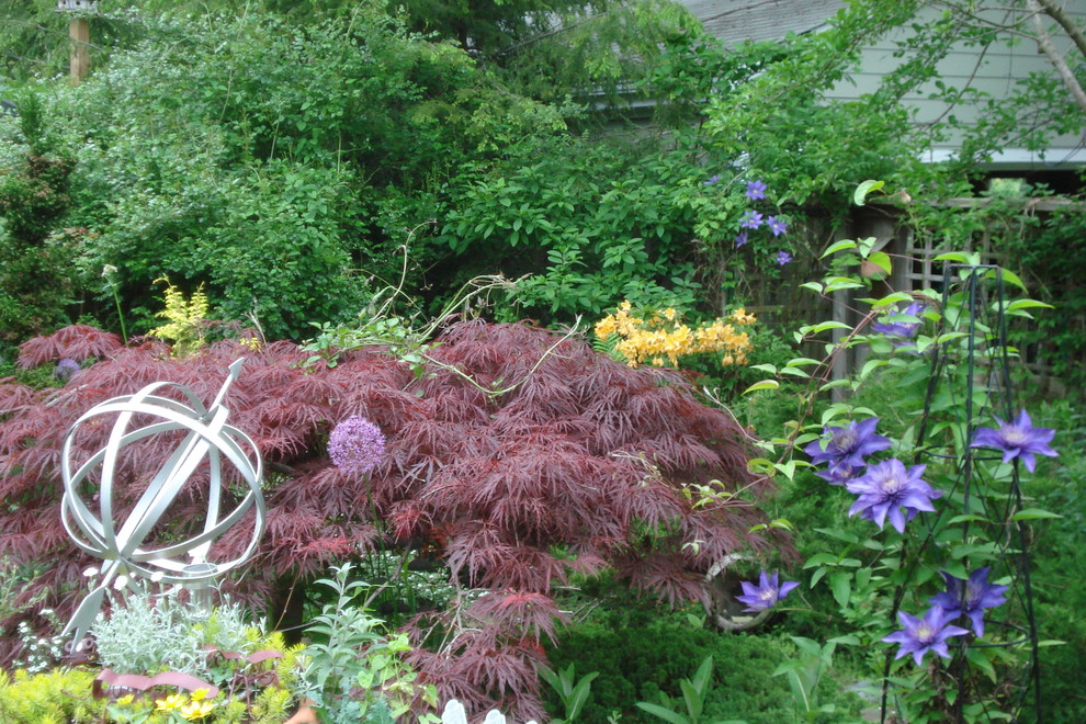 Photo of an eclectic garden in Cleveland.