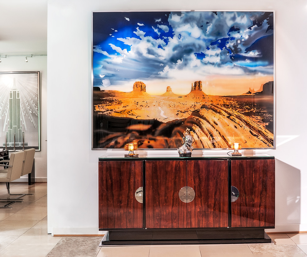 Modernes Wohnzimmer in Düsseldorf