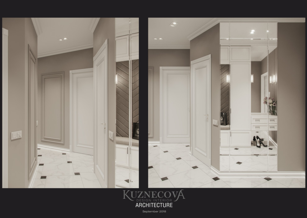 Дизайн проект квартиры 85 кв.м.