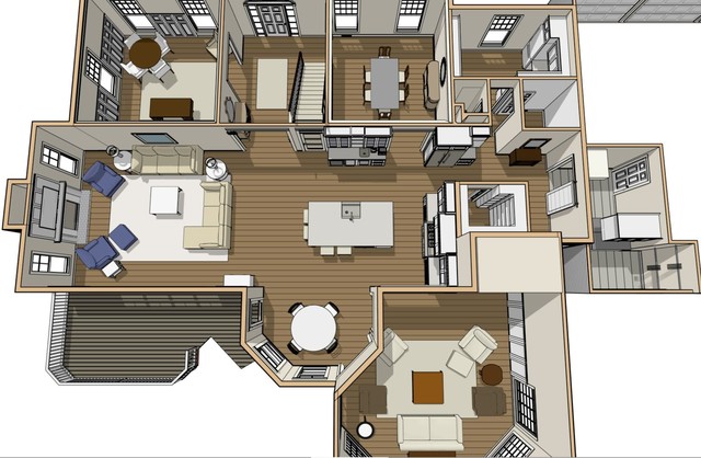 CAD (Computer-Aided Design) Examples transitional
