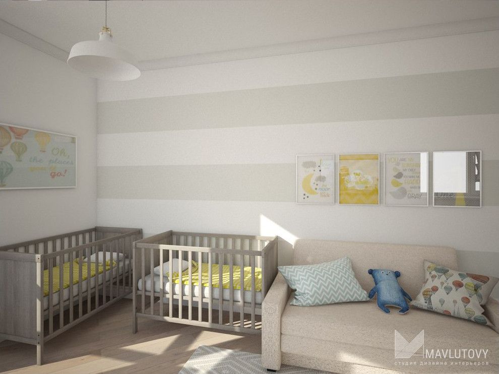 - Современная 3-комнатная квартира в Москве