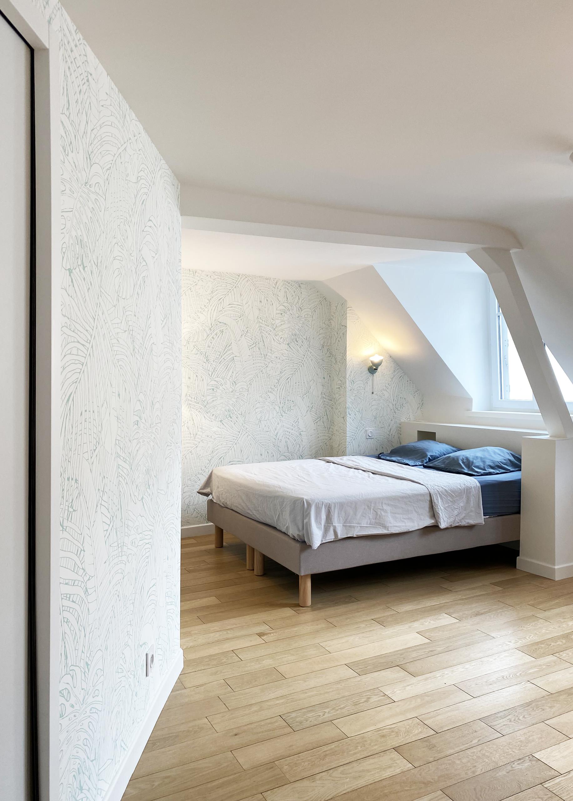 Rénovation d'un pied à terre dans le Marais