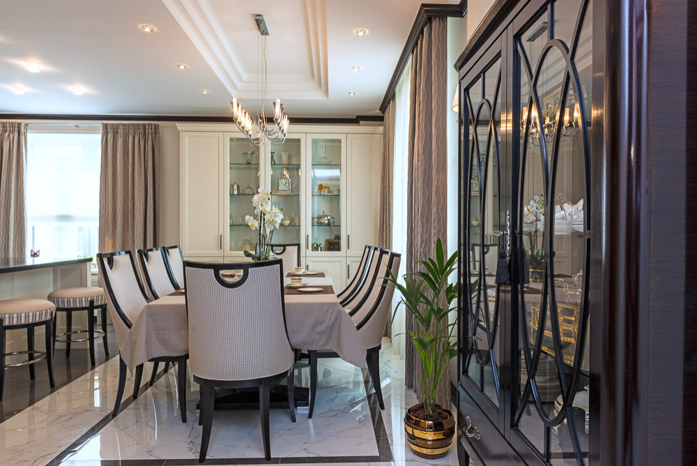 Реализованный дизайн-проект квартиры в ЖК "Английский квартал"