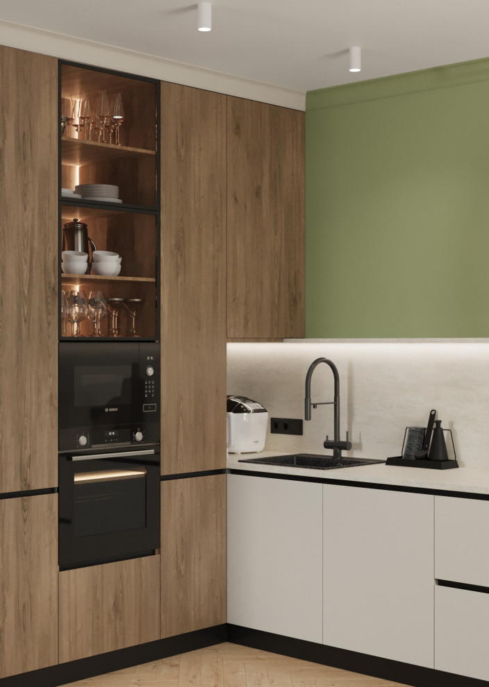 Кухня-гостиная ЖК «Пятницкие кварталы»