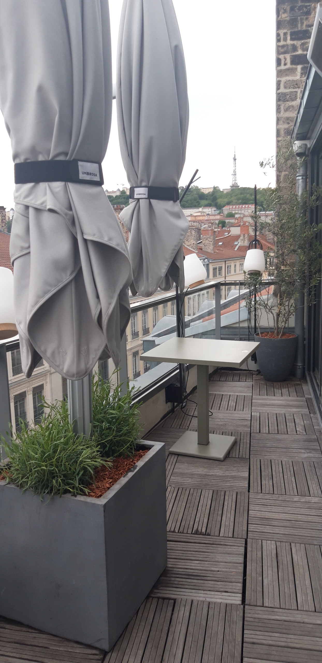 Aménagement d'une terrasse de 80m2