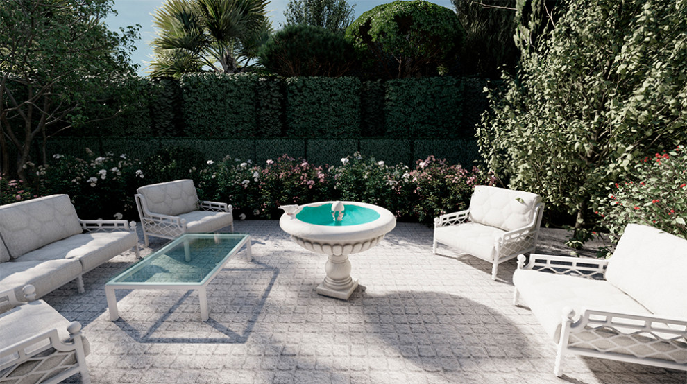 Концепция благоустройства и озеленения частной территории на сложном рельефе