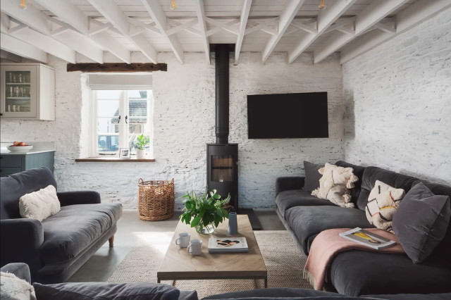 The Sail Loft contemporary-vardagsrum