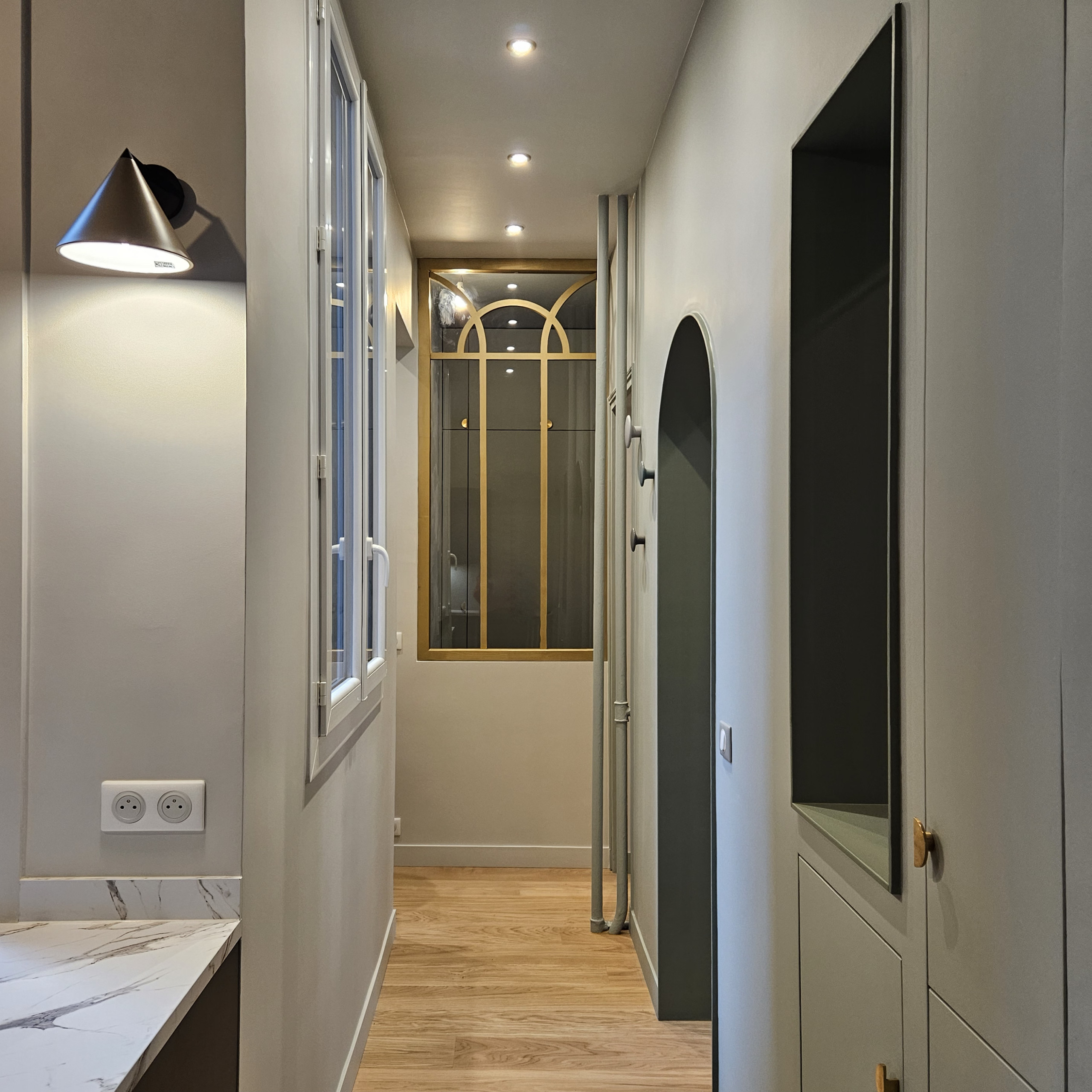 Pied-à-terre enveloppant