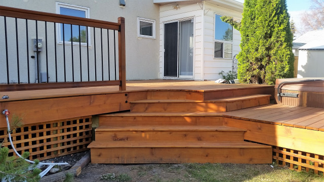 Tiered Deck terrace