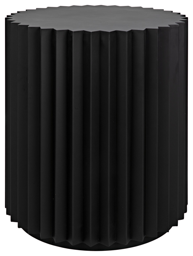 Stern Side Table, Black Metal Industrial Side Tables And End Tables