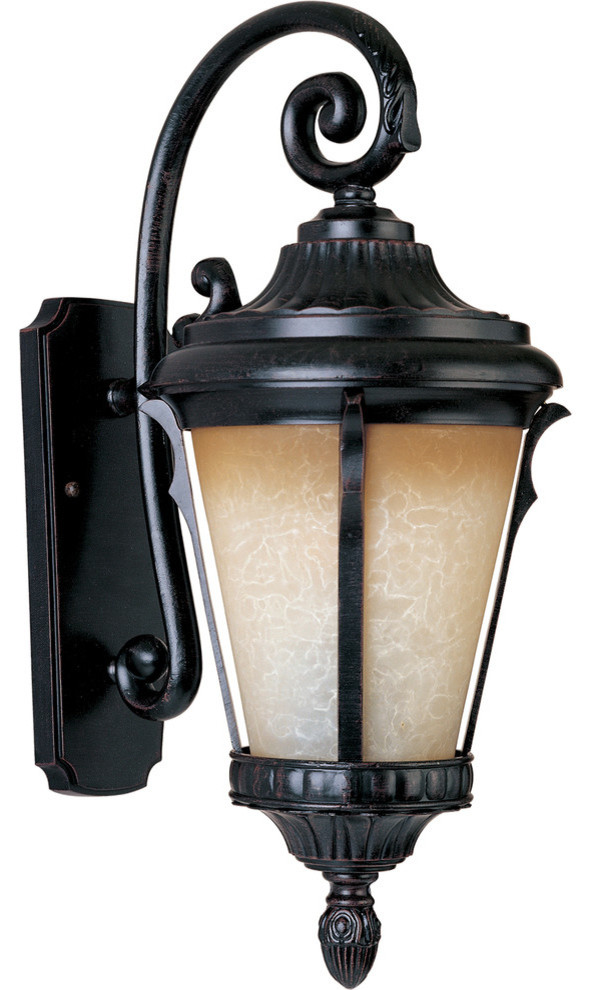 Maxim 86014LTES 1-Light Outdoor Wall Lantern Odessa EE Espresso