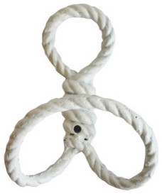 White Rope Wall Hook