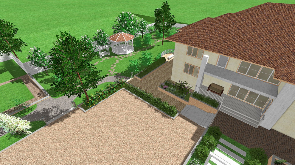 Ландшафтный дизайн проект (Улан-Удэ)