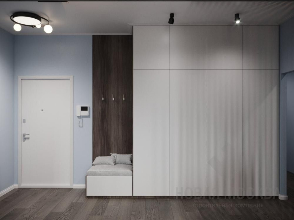 Дизайн-проект 3-комнатной квартиры 85 кв.м в ЖК «Скандинавия»