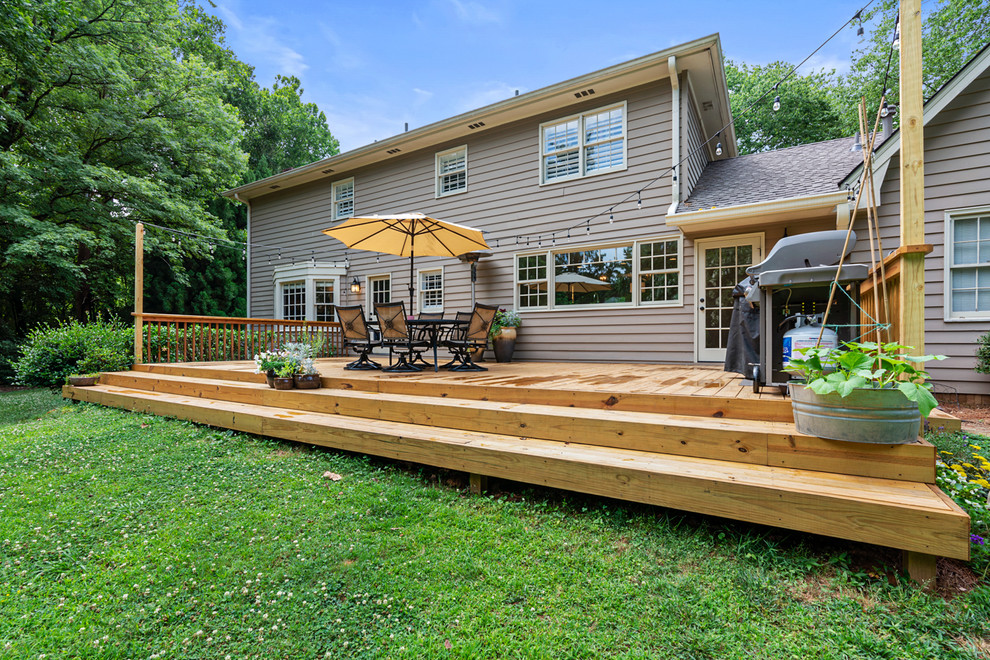 Deck - transitional deck idea in Atlanta