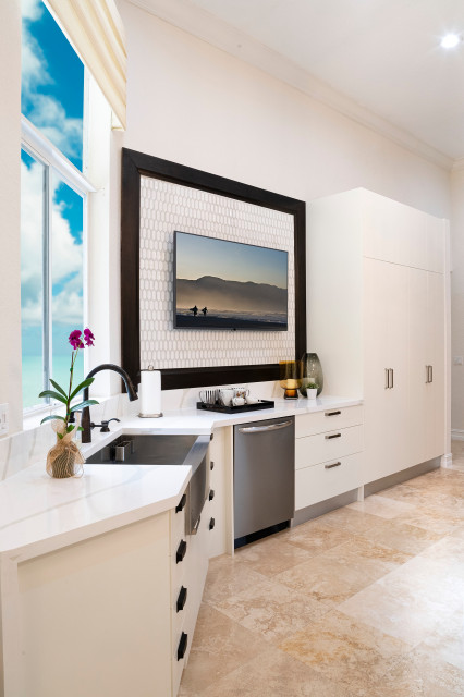 Mizels Residence transitional-kitchen