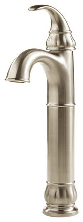 Lead Law Compliant 1.5 GPM 1 Handle Vessal Faucet Brushed Nickel Kenzo