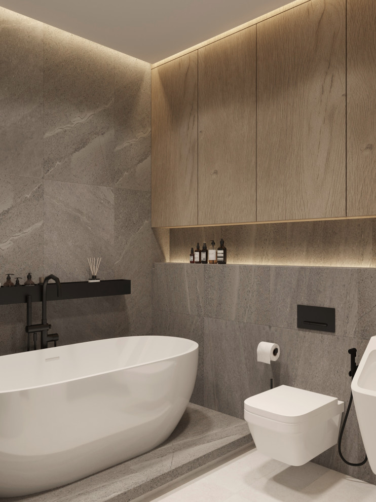 Современная квартира с видом на лес