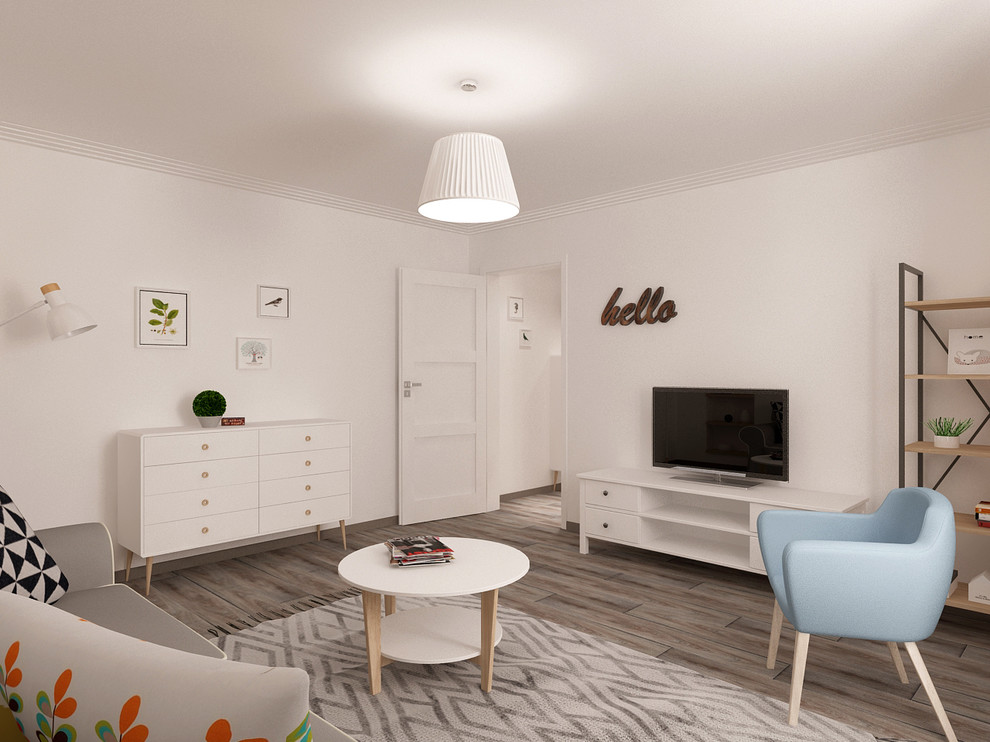 Проект квартиры в скандинавском стиле