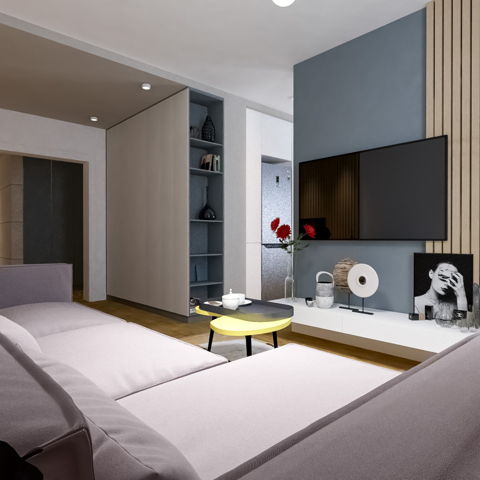 2020. 05. 02. Проект дизайна интерьера квартиры (гостиная 2)