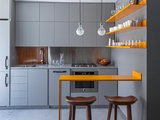 Contemporary Kitchen by Vertebrae Art and Architecture