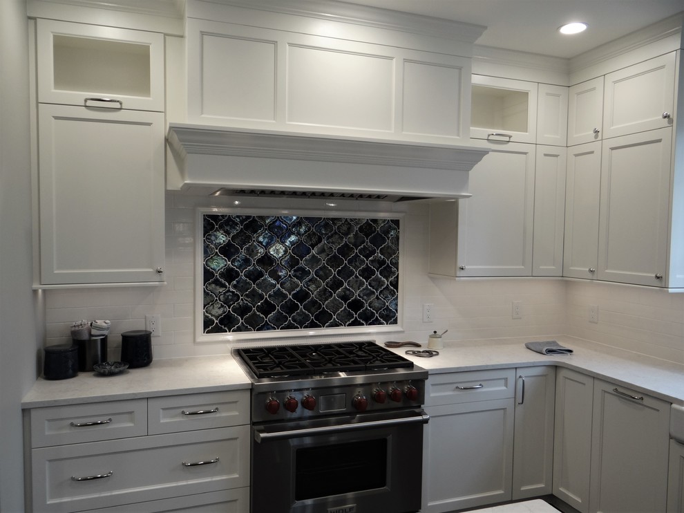 Gaithersburg White Transitional Kitchen