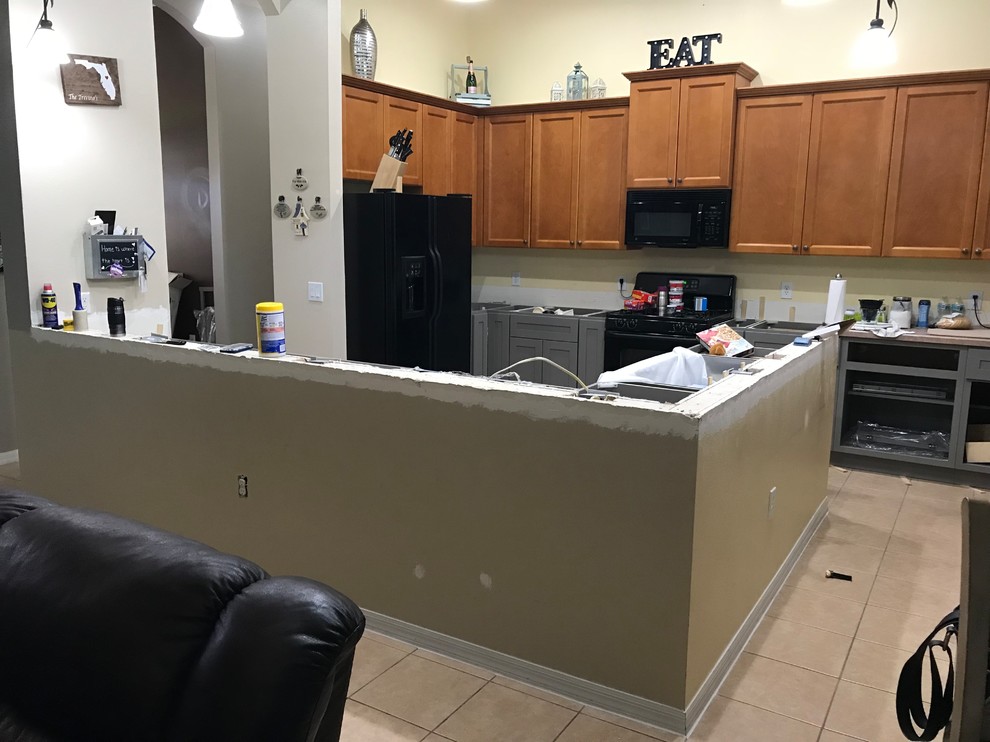 Quick advice on granite overhang