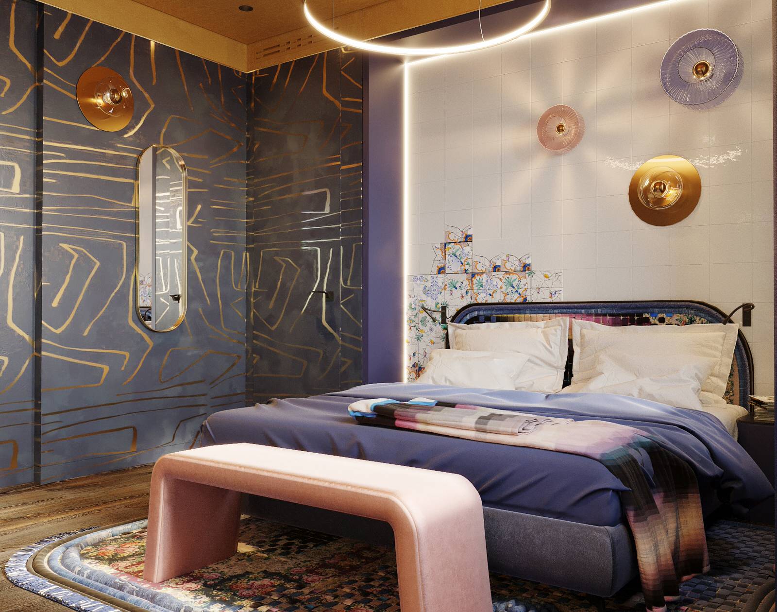 Спальня. Квартира на Таганке