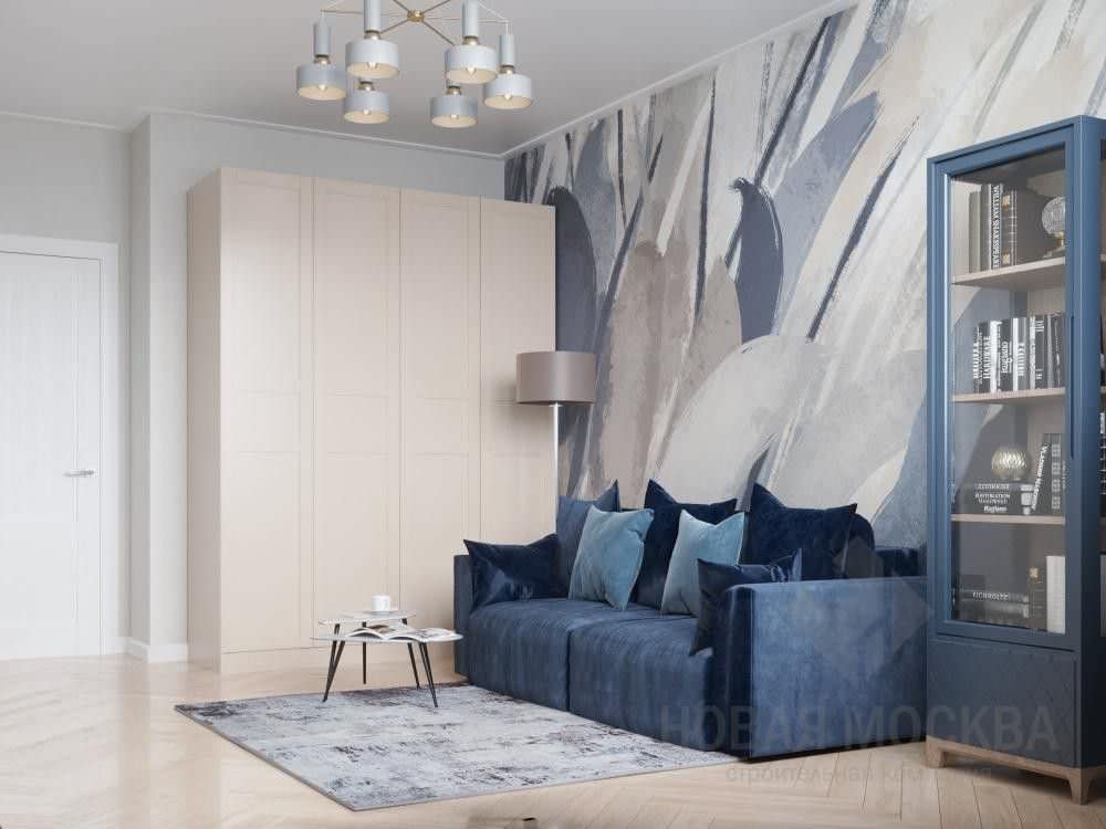 Дизайн-проект 2-комнатной квартиры площадью 65 кв.м. в ЖК «Скандинавия»