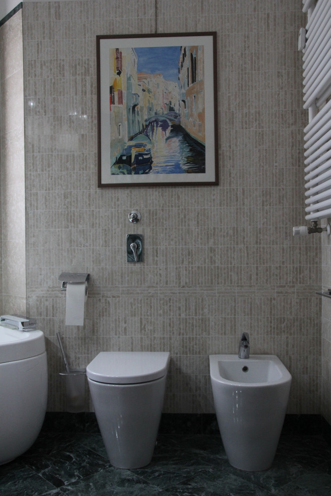 Двухуровневая квартира с террасой в Милане, реконструкция с увеличением площади