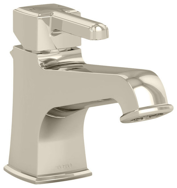 Toto Tl221sd Pn Connelly Polished Nickel Single Handle Bathroom Sink Faucet