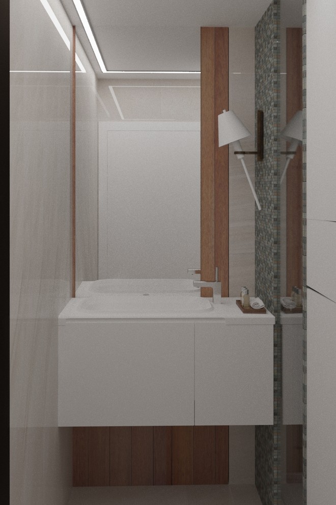 Квартира в серых тонах