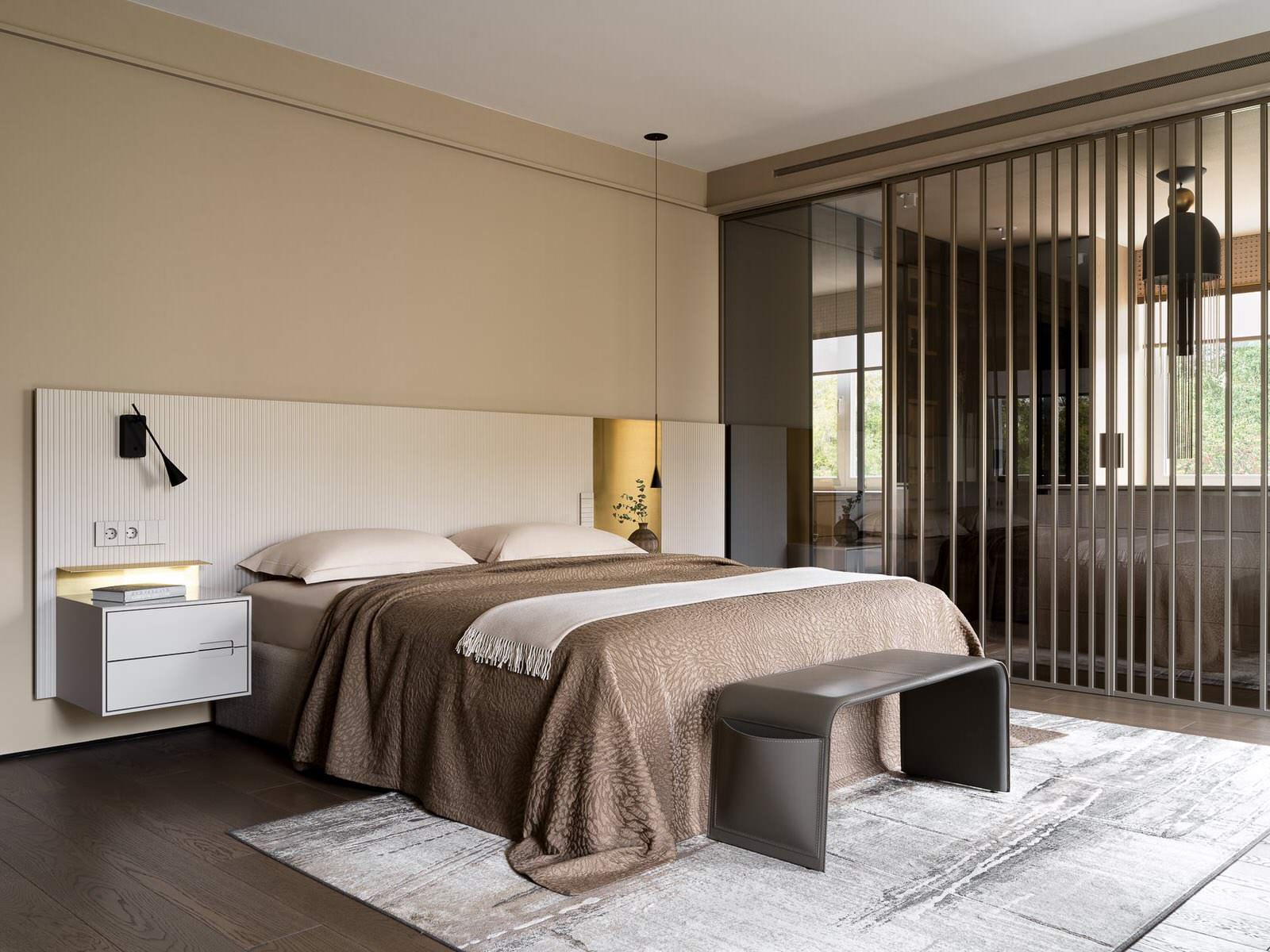 Дизайн квартиры в современном стиле.