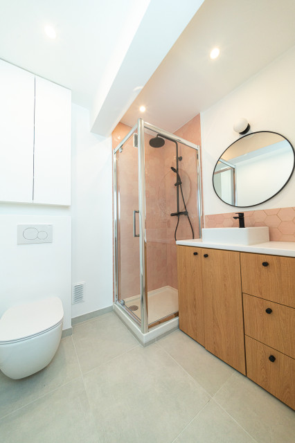 Le studio de Rapha&euml;lle, quartier Picpus &agrave; Paris modern-badezimmer