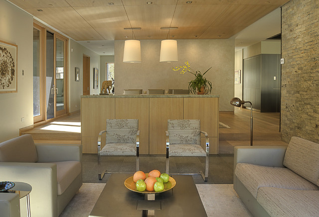 E CUMMINGS Architect PC contemporary-vardagsrum