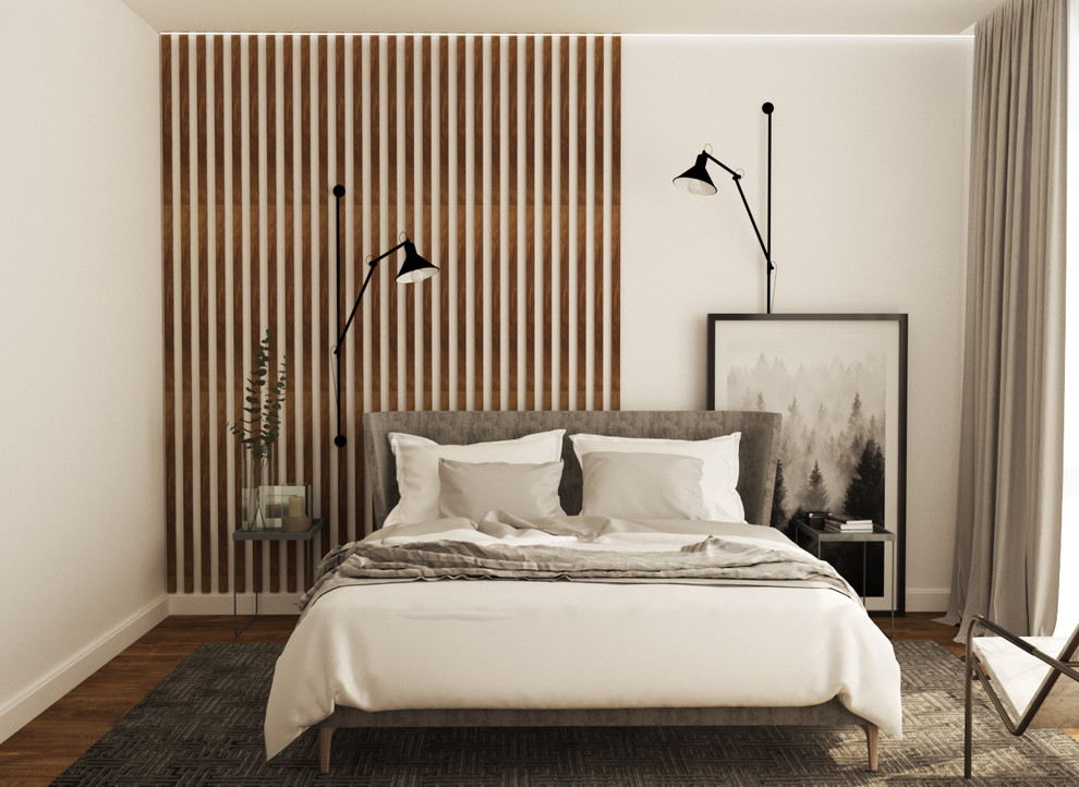 Квартира в оттенках серого и зеленого