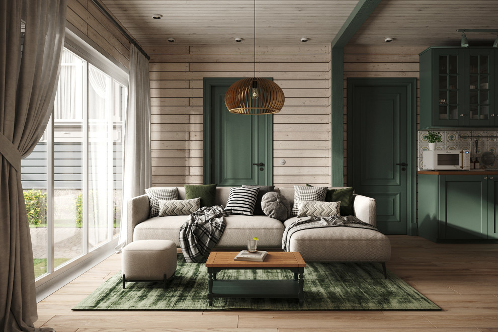 Баня из клееного бруса