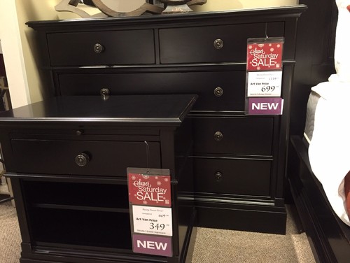 Danville Master Bedroom Bed Nightstand And Dresser Art Van