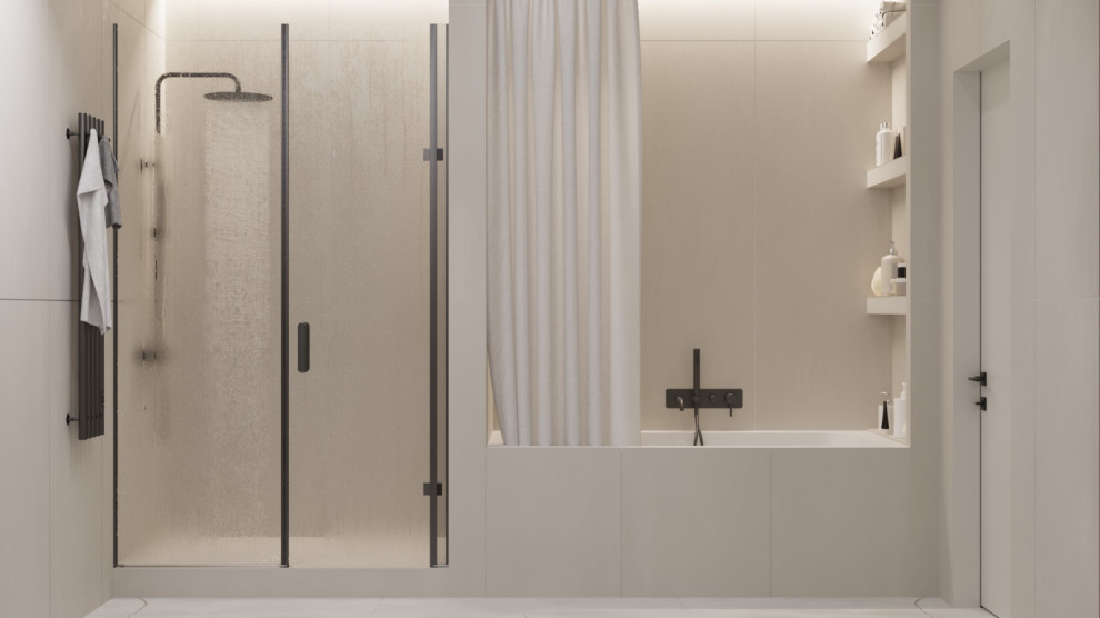 Ванная комната с душевой