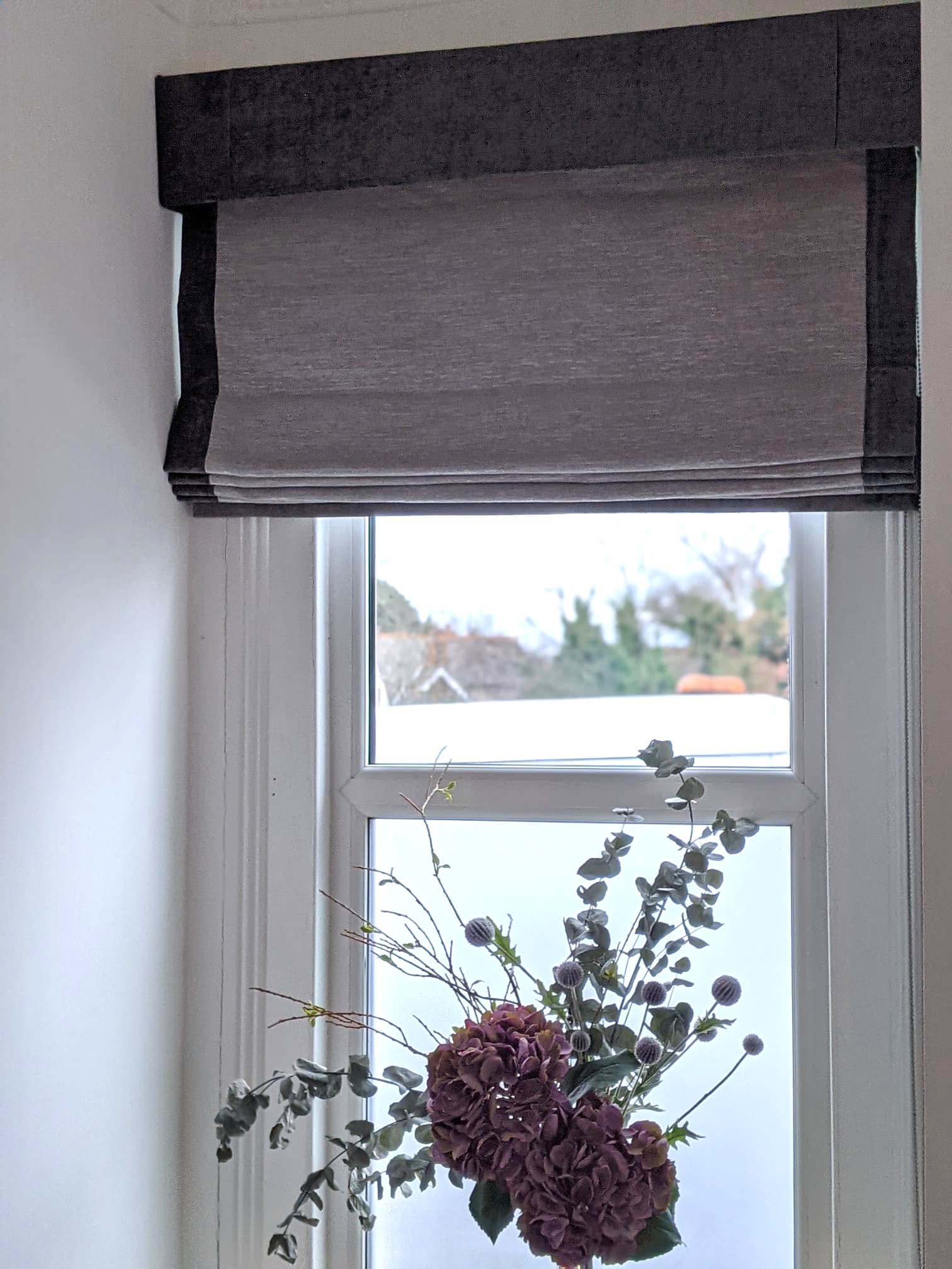 Bespoke pelmetted blinds