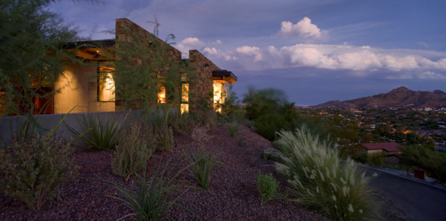 Camelback contemporaneo-facciata