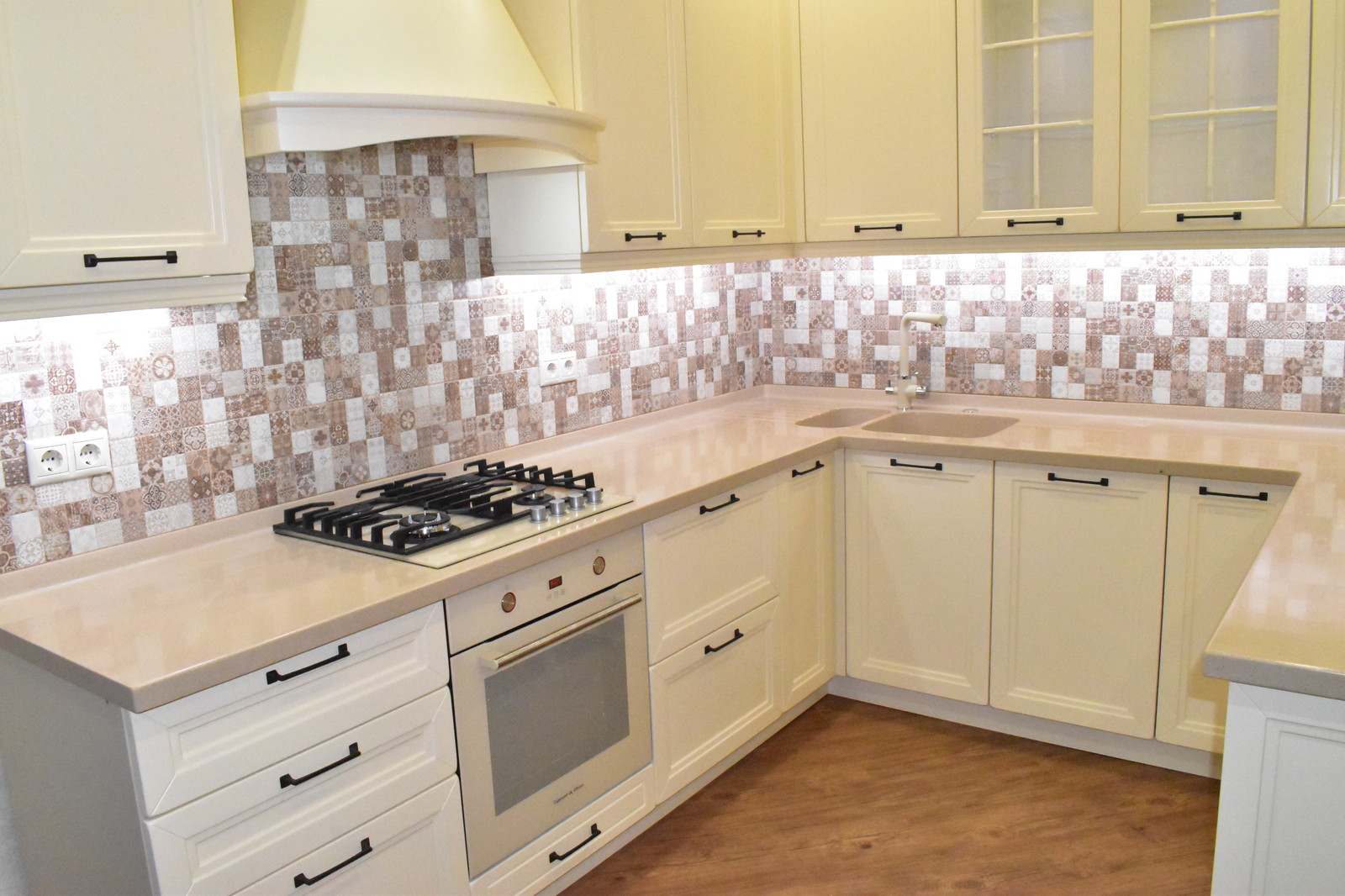 Кухня Сицилия из массива дуба